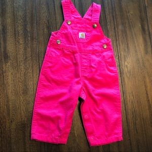 NWOT- CARHARTT 9m Canvas Bib Overall